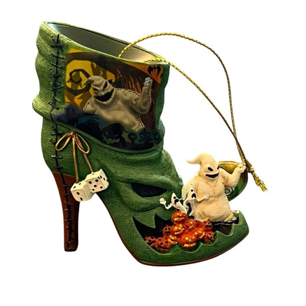 Oogie Boogie Booootie Nightmare Before Christmas Bradford Exchange Ornament‎